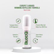 Blocq mosquito repellent roll-on,EU and EPA approved protection